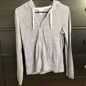 Lightweight Cotton Zip Up, perfect for summer!